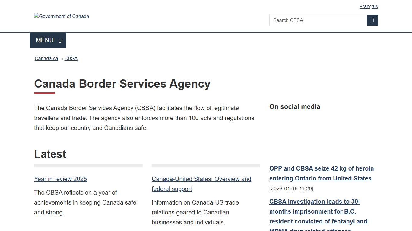 Canada Border Services Agency